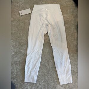 NWT Lululemon Align HR Pant 25” Size 8 white